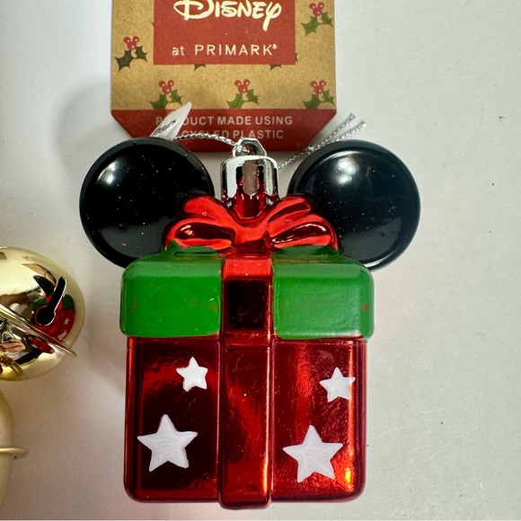NWT. Primark Disney 4 ornaments. Includes Jack Skellington, Mickey Mouse gold - Picture 5 of 6